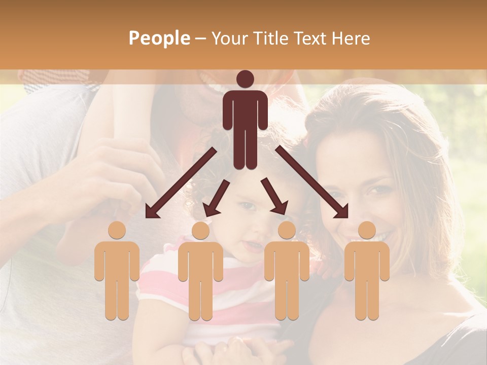 Adorable Laughing Countryside PowerPoint Template