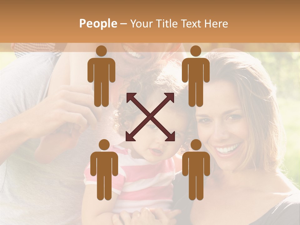 Adorable Laughing Countryside PowerPoint Template