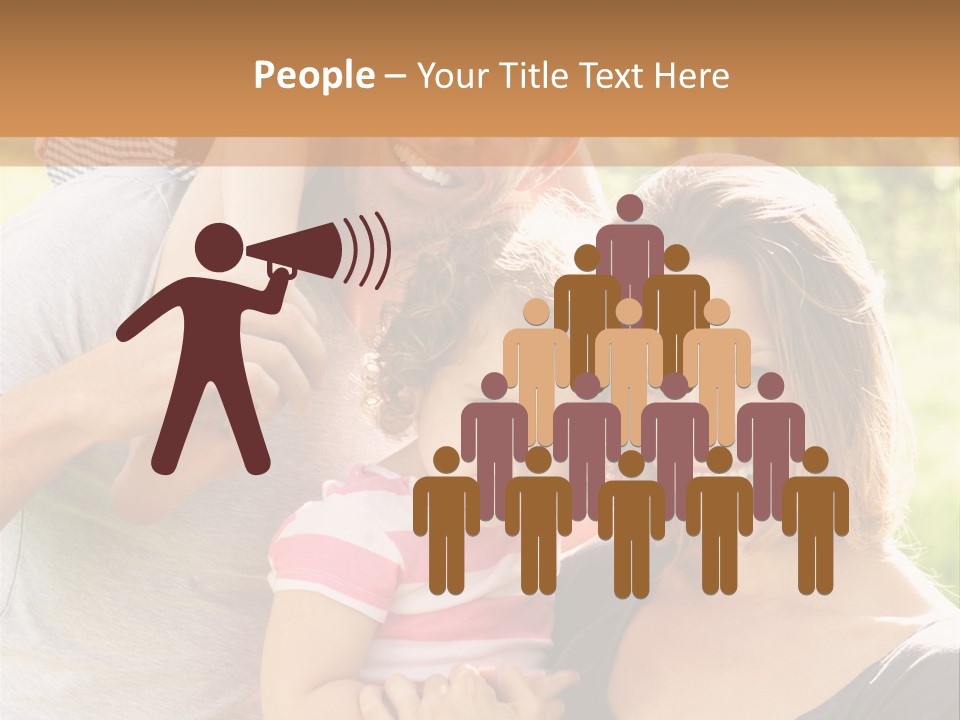 Adorable Laughing Countryside PowerPoint Template