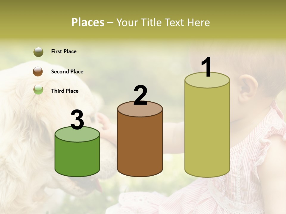 Pet Smiling Stroking PowerPoint Template