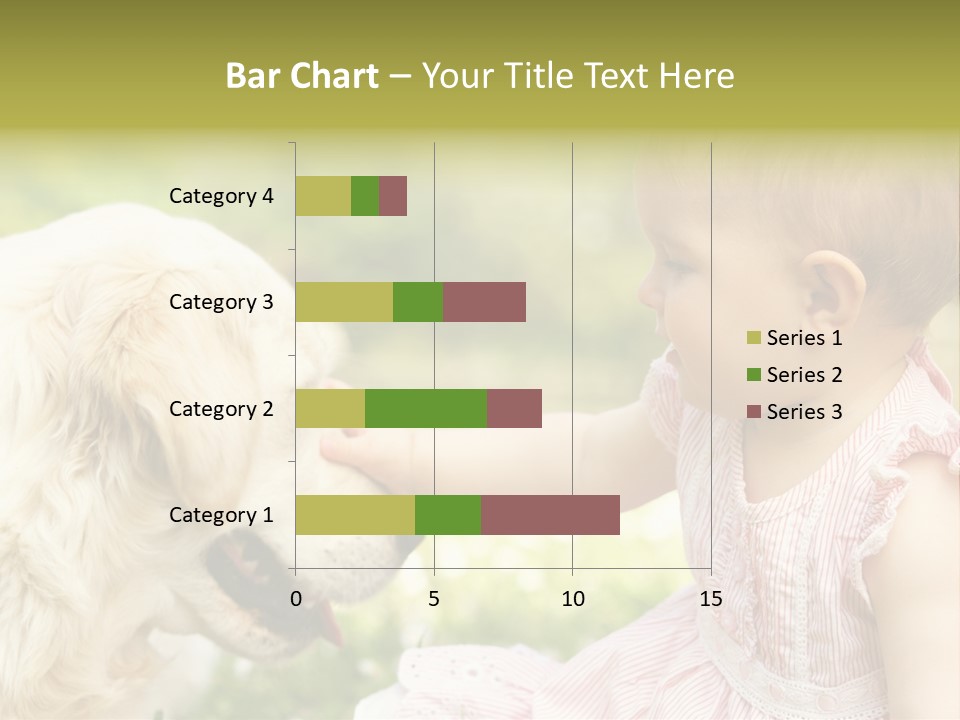Pet Smiling Stroking PowerPoint Template