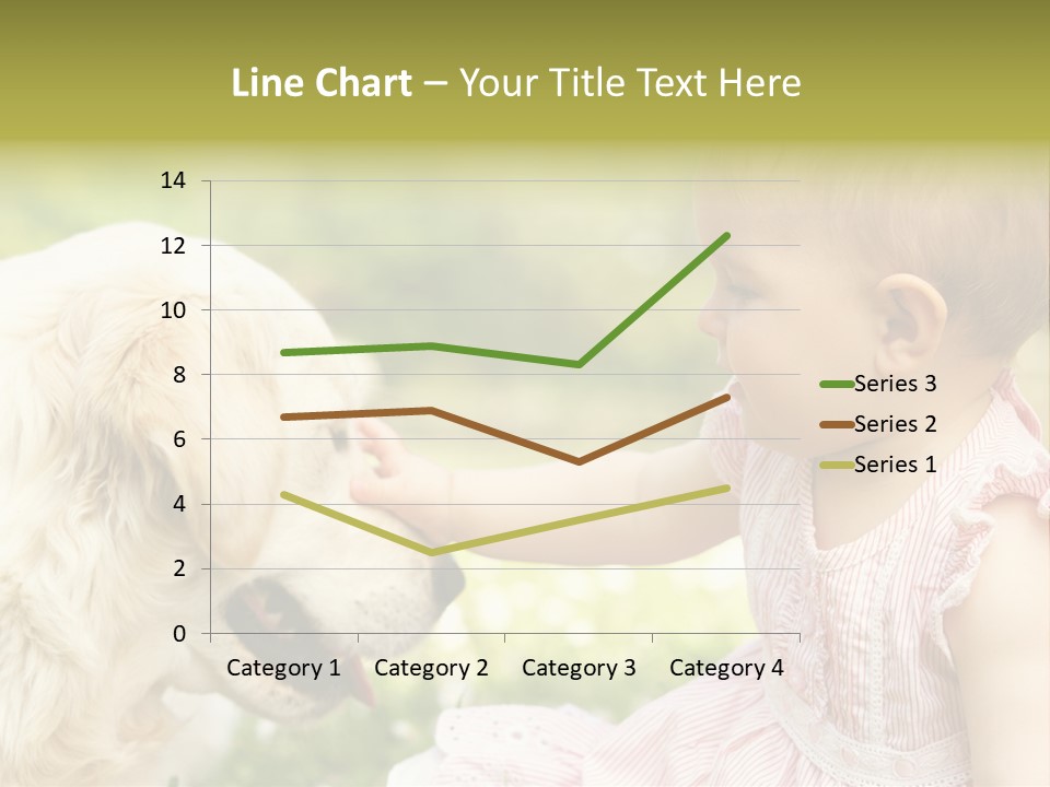 Pet Smiling Stroking PowerPoint Template