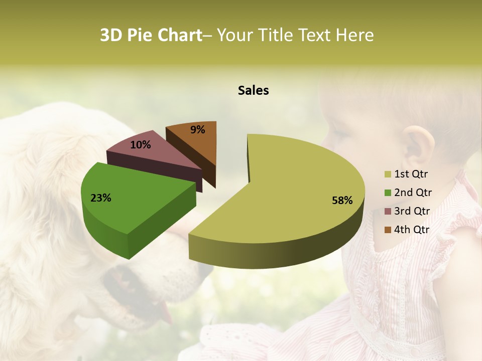 Pet Smiling Stroking PowerPoint Template