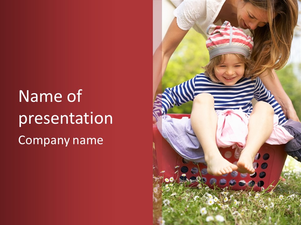 Summer Rural Son PowerPoint Template