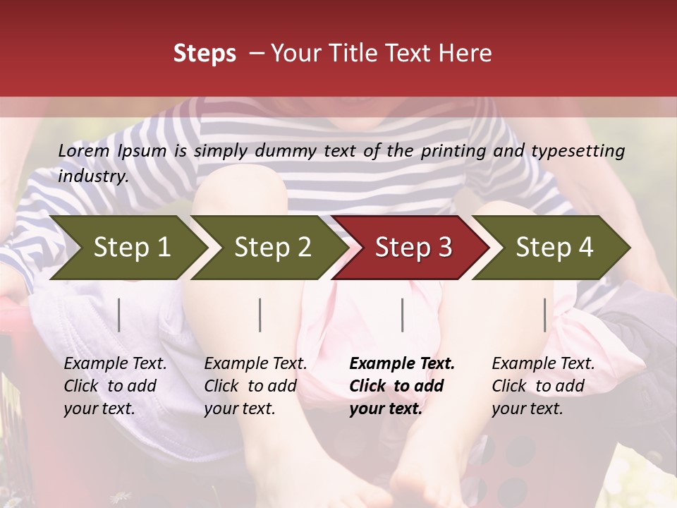 Summer Rural Son PowerPoint Template