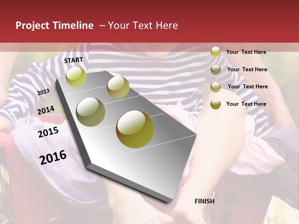 Summer Rural Son PowerPoint Template