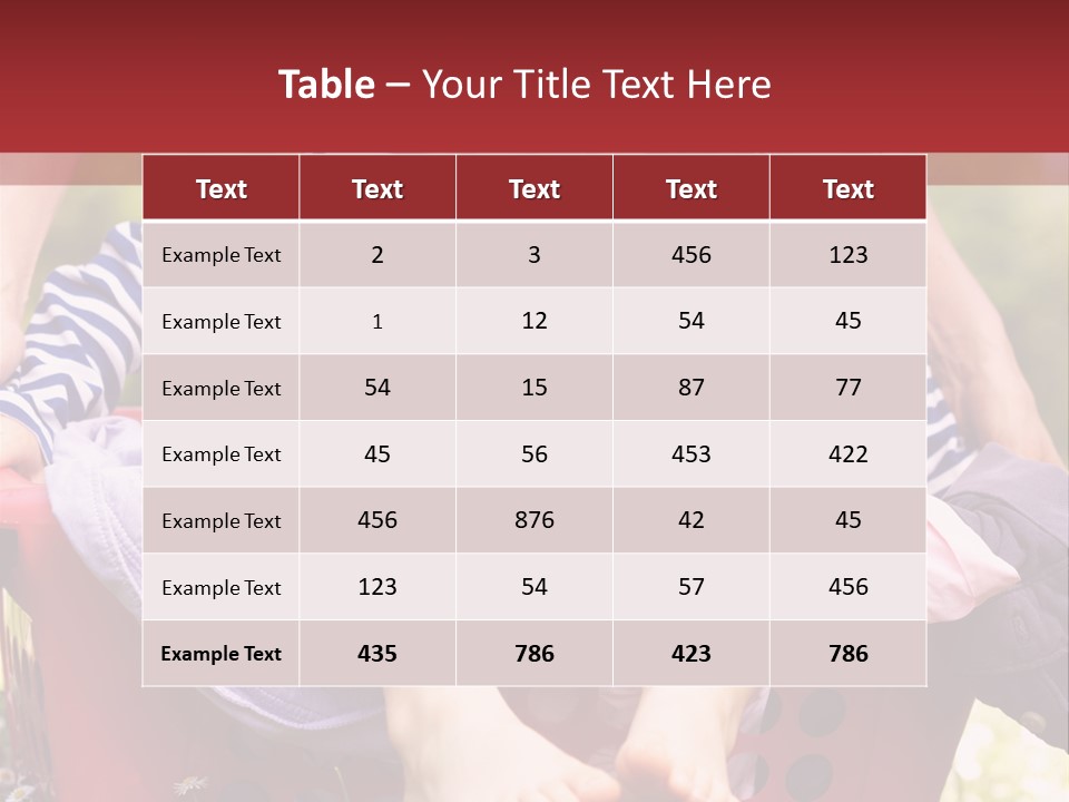 Summer Rural Son PowerPoint Template