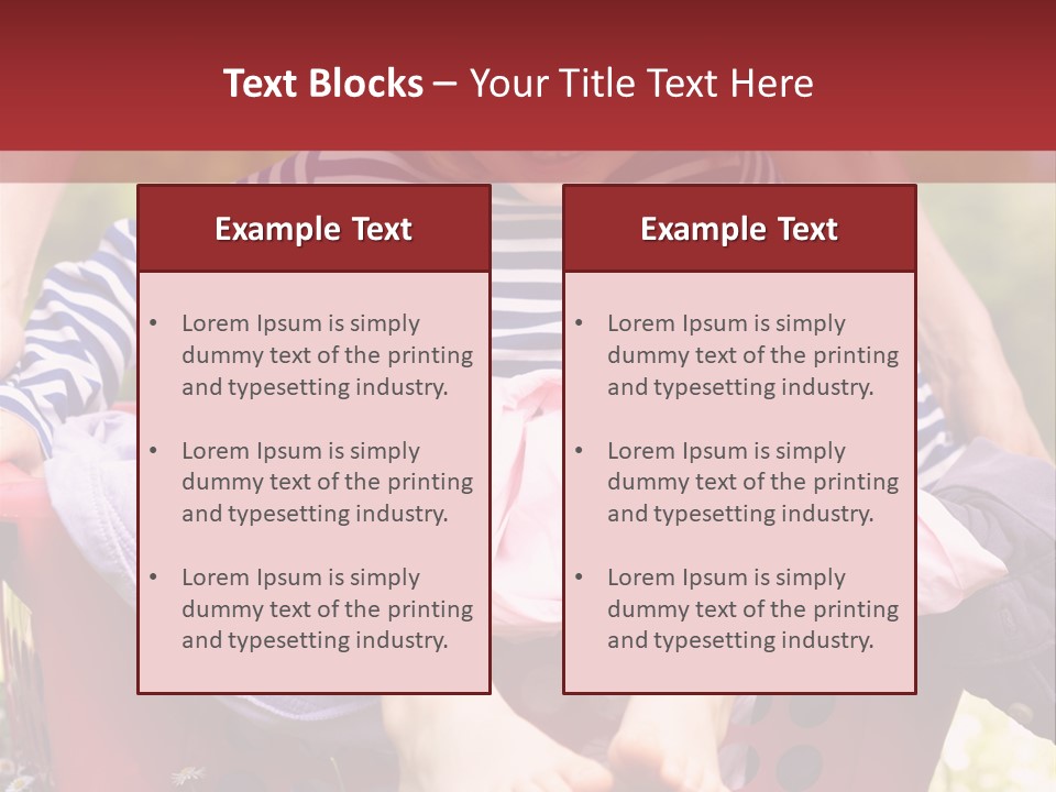 Summer Rural Son PowerPoint Template