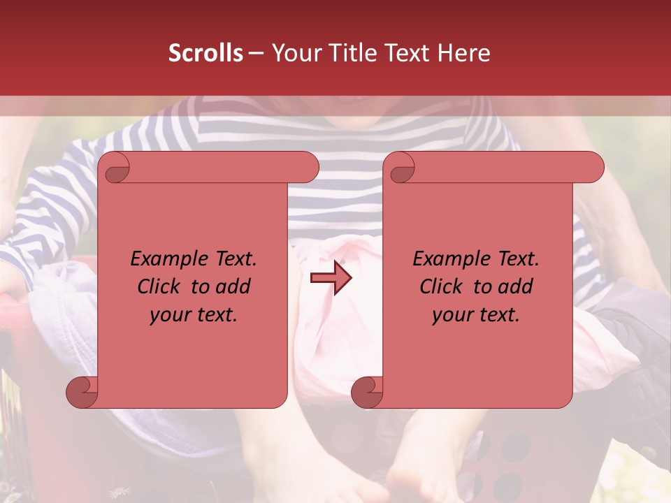 Summer Rural Son PowerPoint Template