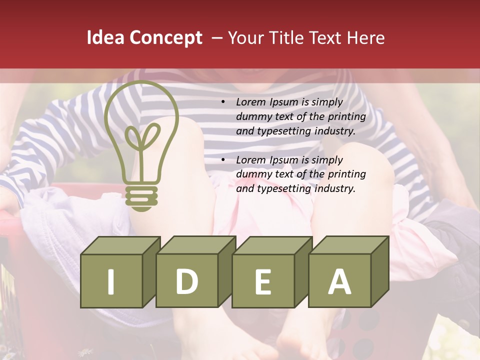 Summer Rural Son PowerPoint Template