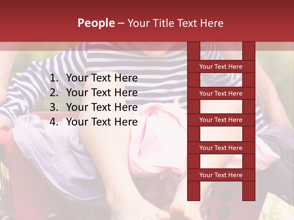 Summer Rural Son PowerPoint Template