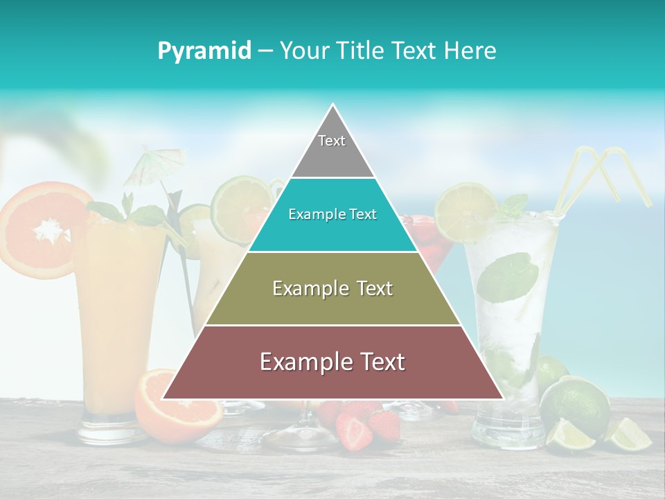 Paradise Grapefruit Party PowerPoint Template