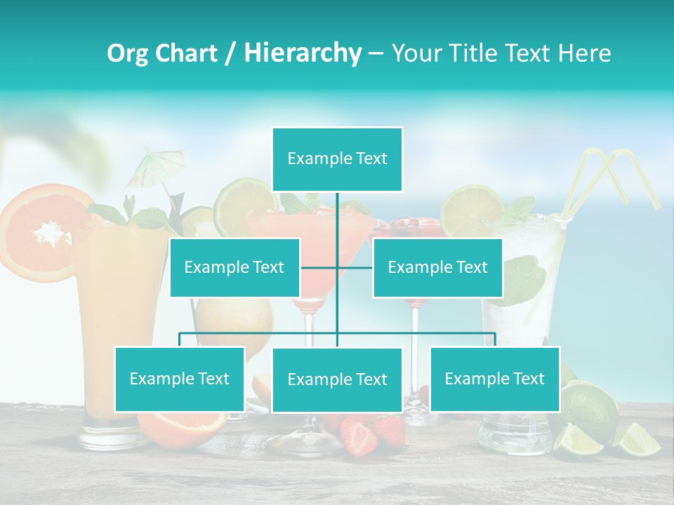 Paradise Grapefruit Party PowerPoint Template