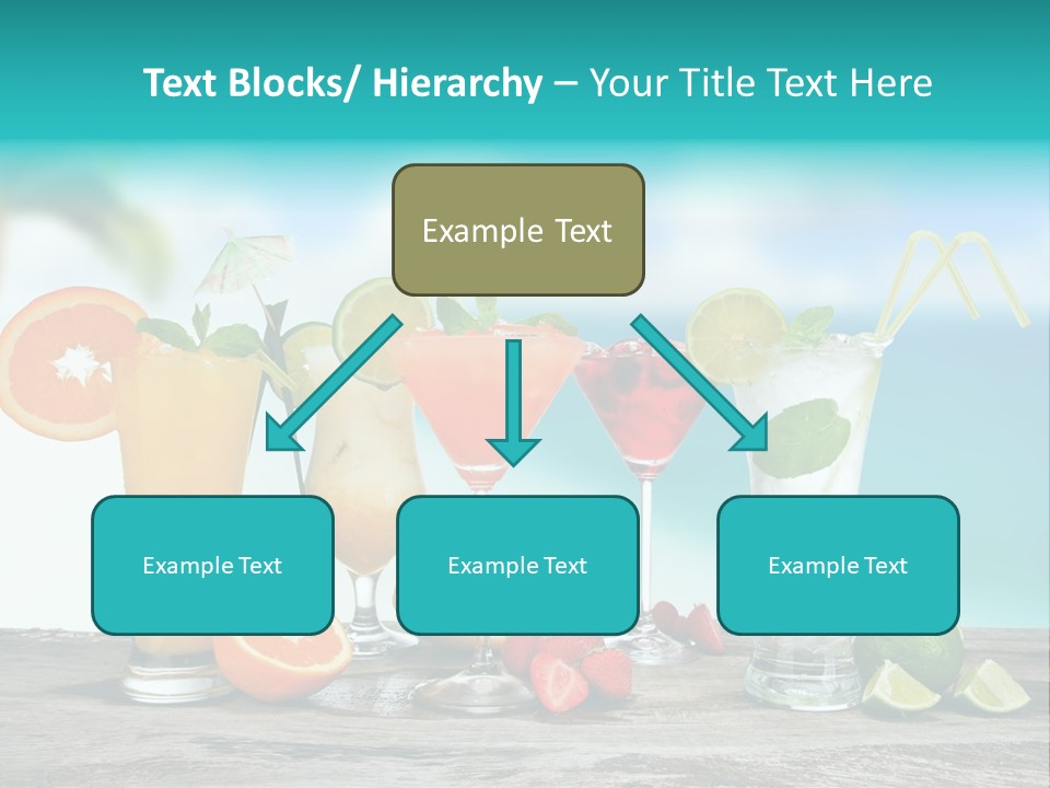 Paradise Grapefruit Party PowerPoint Template