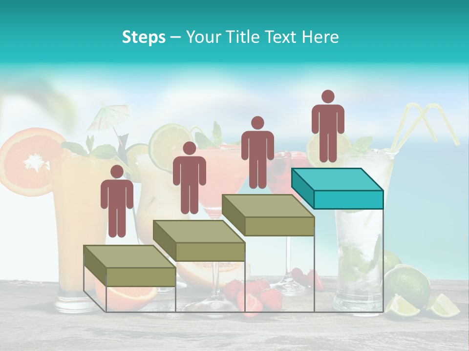 Paradise Grapefruit Party PowerPoint Template