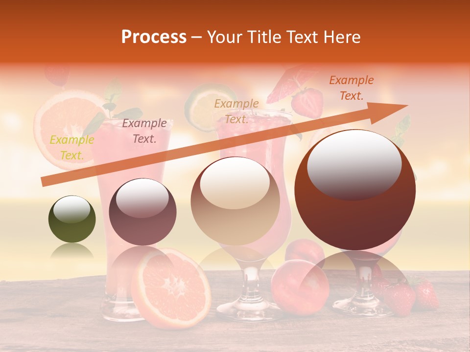 Summer Drink Bloody PowerPoint Template