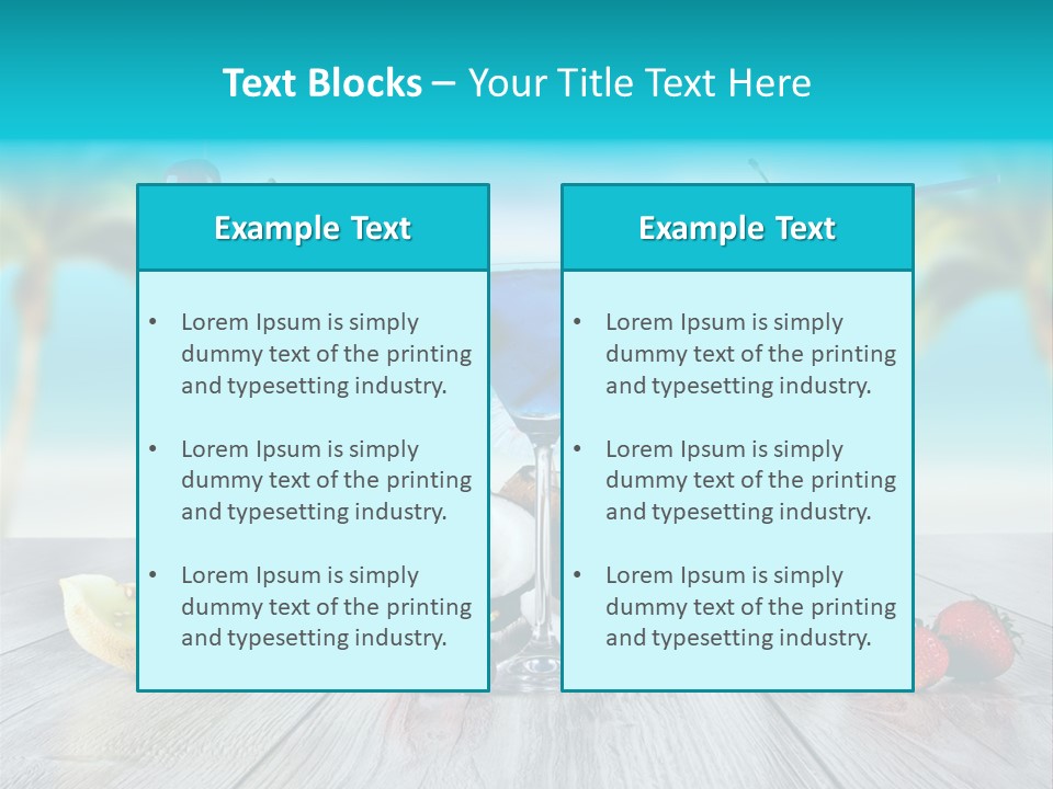 Coconut Milk Coconut Party PowerPoint Template