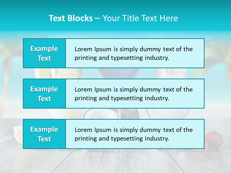 Coconut Milk Coconut Party PowerPoint Template