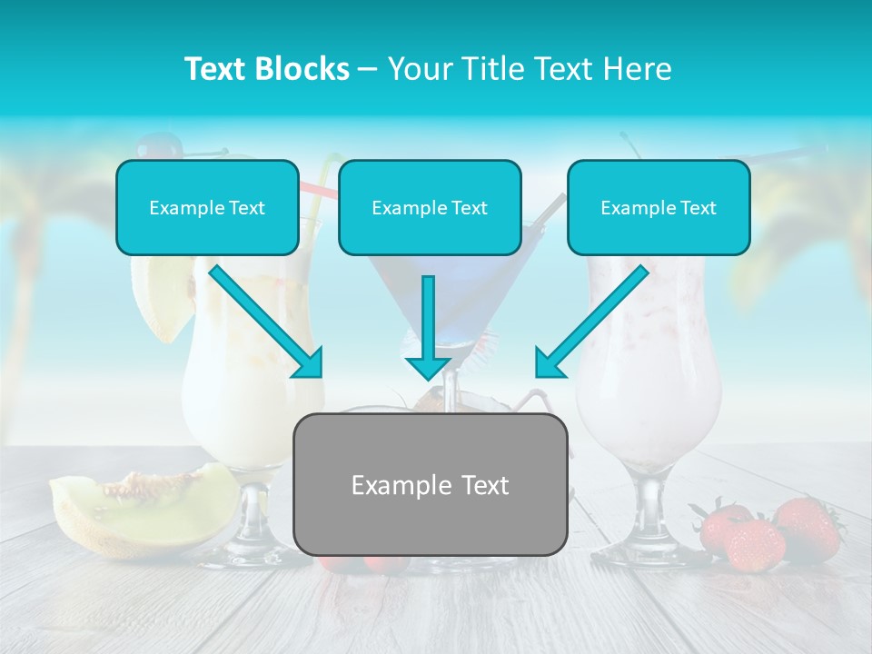 Coconut Milk Coconut Party PowerPoint Template