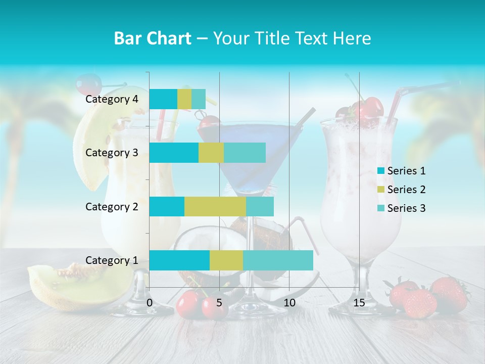 Coconut Milk Coconut Party PowerPoint Template