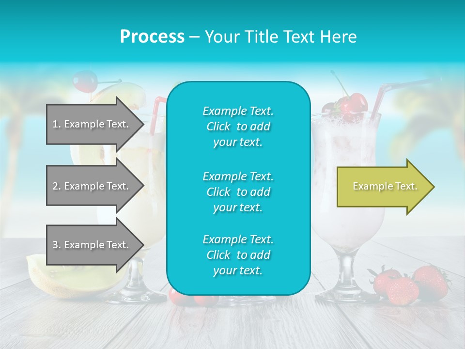 Coconut Milk Coconut Party PowerPoint Template
