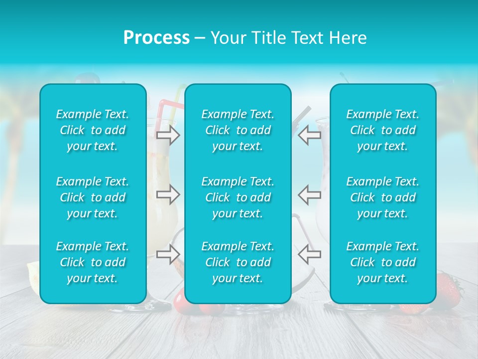 Coconut Milk Coconut Party PowerPoint Template