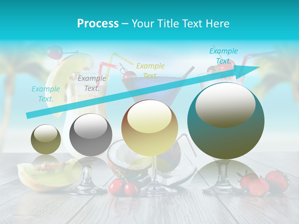 Coconut Milk Coconut Party PowerPoint Template