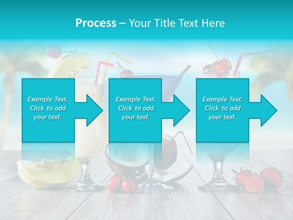 Coconut Milk Coconut Party PowerPoint Template