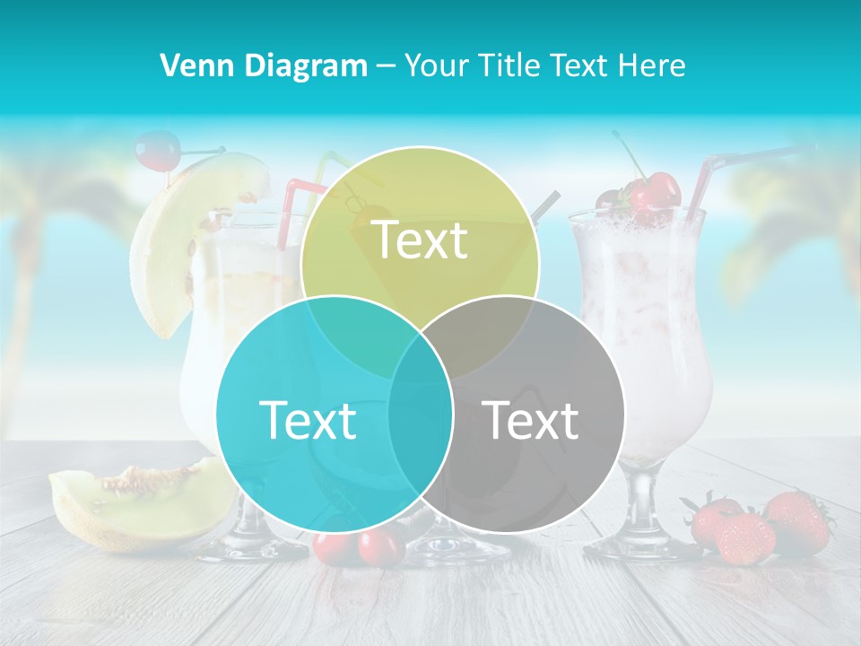 Coconut Milk Coconut Party PowerPoint Template