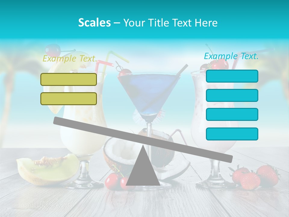 Coconut Milk Coconut Party PowerPoint Template