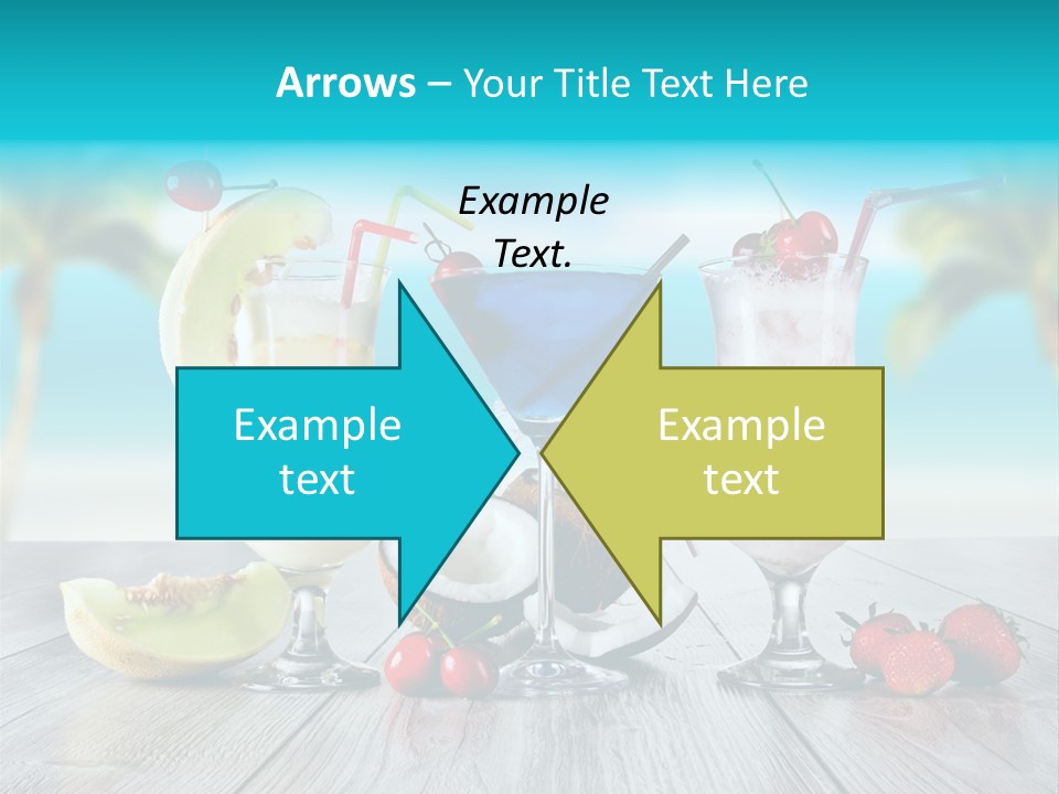 Coconut Milk Coconut Party PowerPoint Template