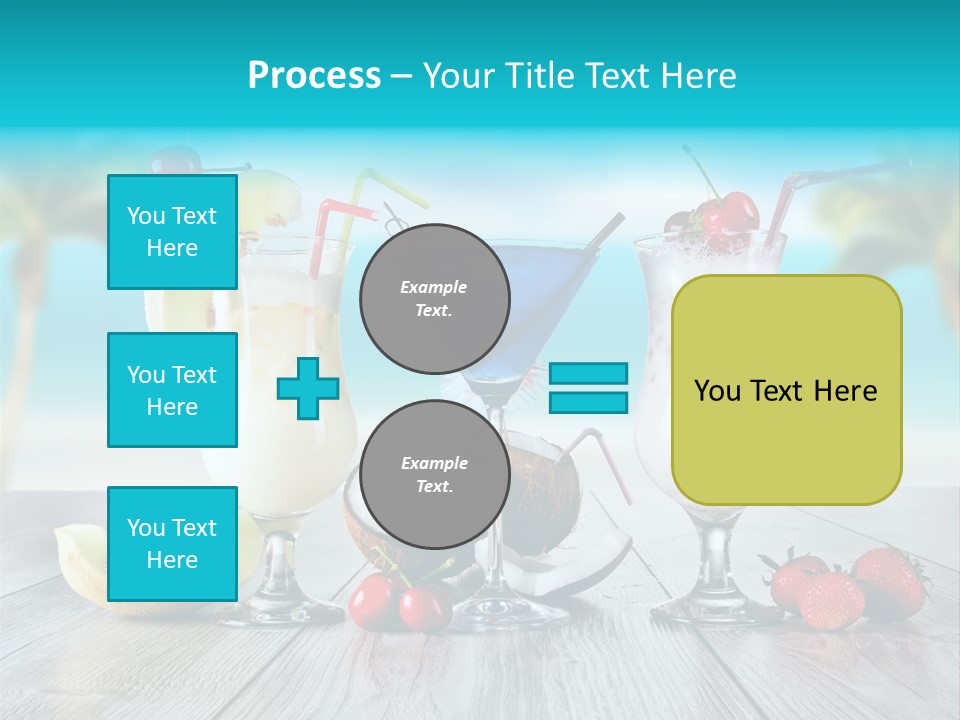 Coconut Milk Coconut Party PowerPoint Template
