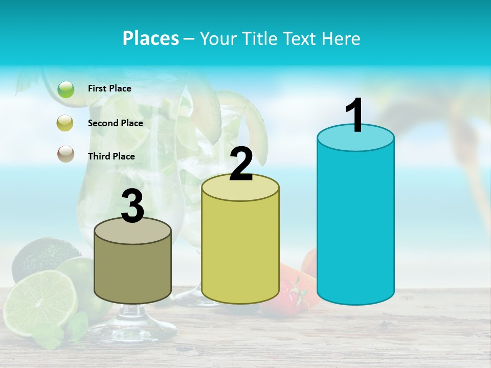 Mohito Sea Bar PowerPoint Template