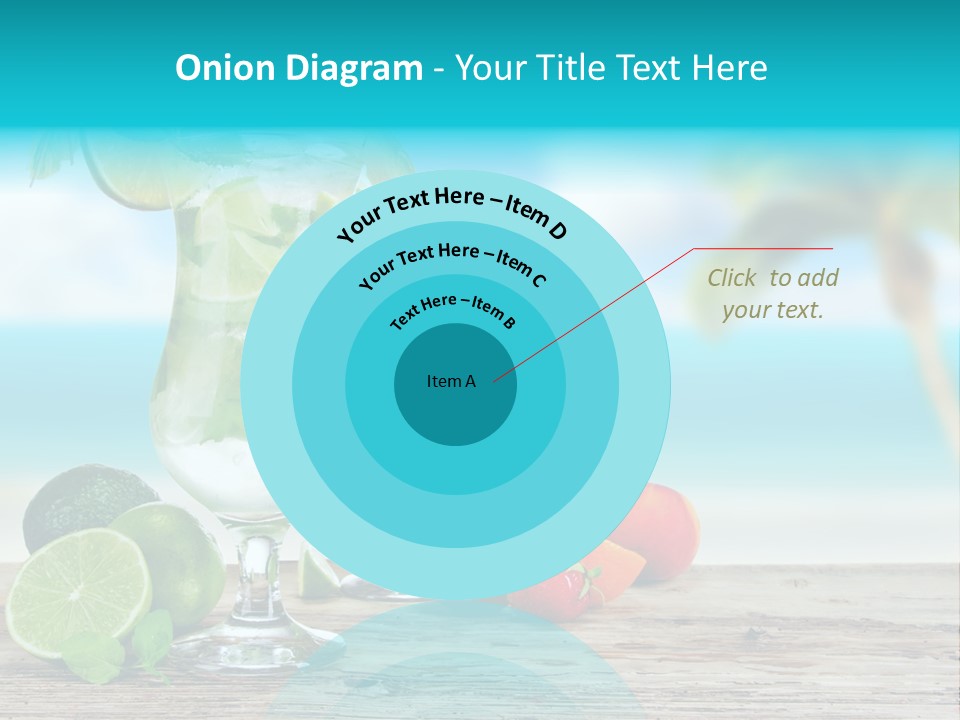 Mohito Sea Bar PowerPoint Template