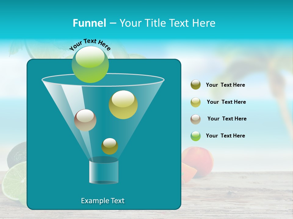 Mohito Sea Bar PowerPoint Template