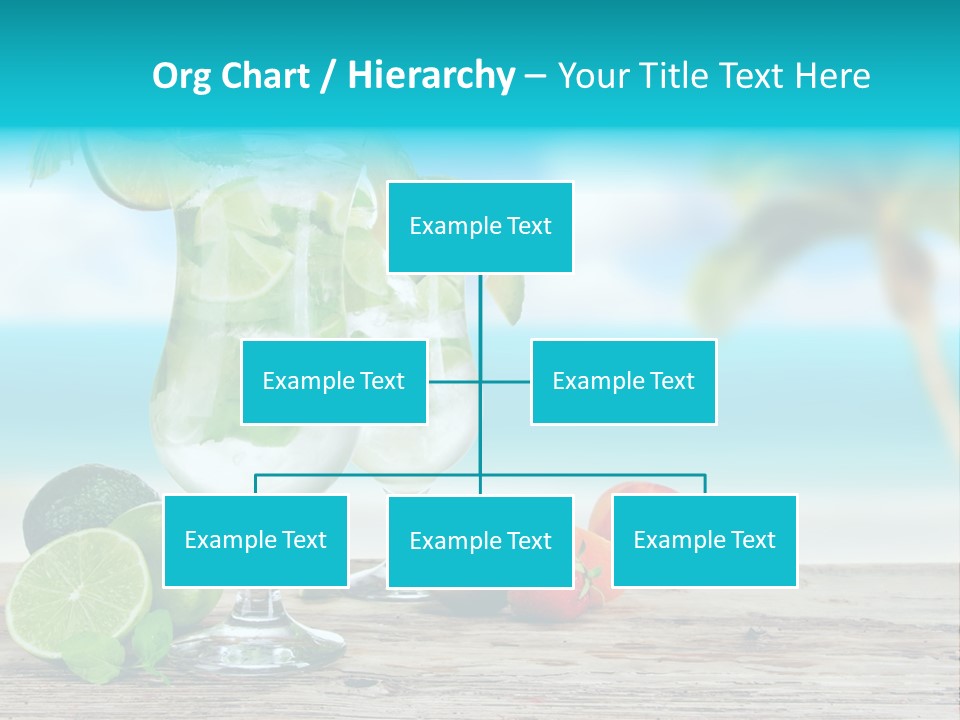 Mohito Sea Bar PowerPoint Template