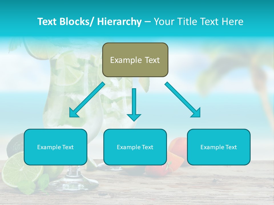 Mohito Sea Bar PowerPoint Template