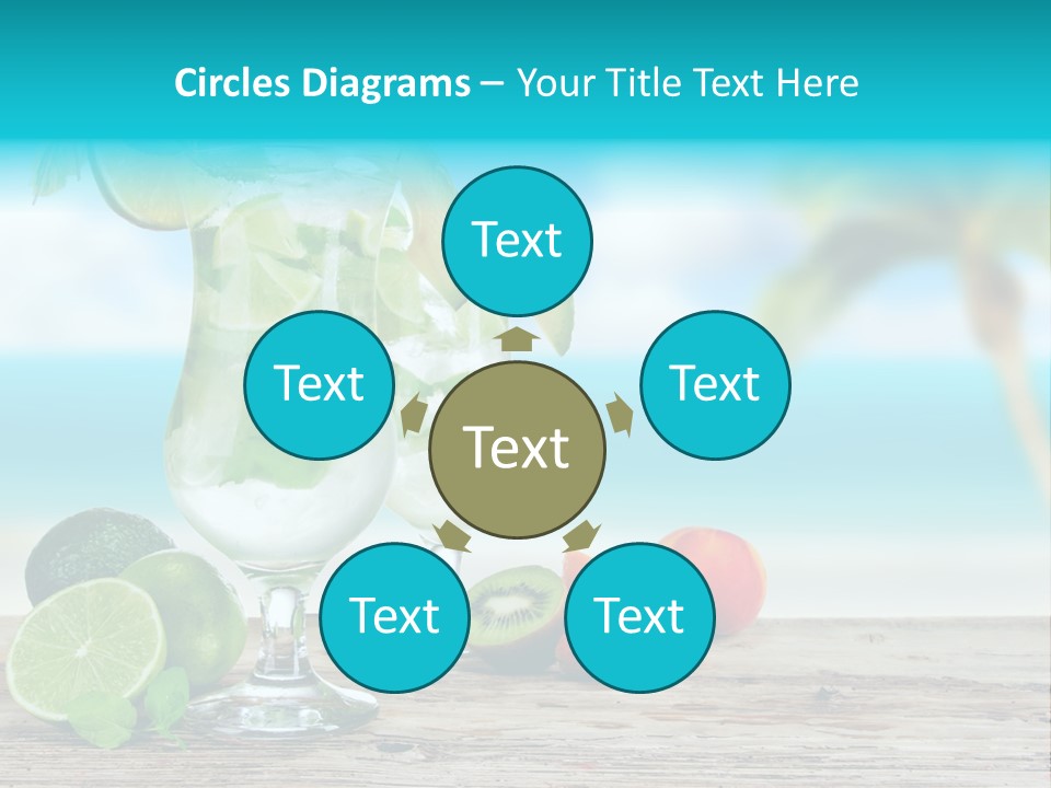 Mohito Sea Bar PowerPoint Template