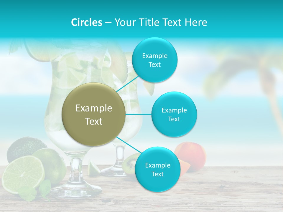 Mohito Sea Bar PowerPoint Template