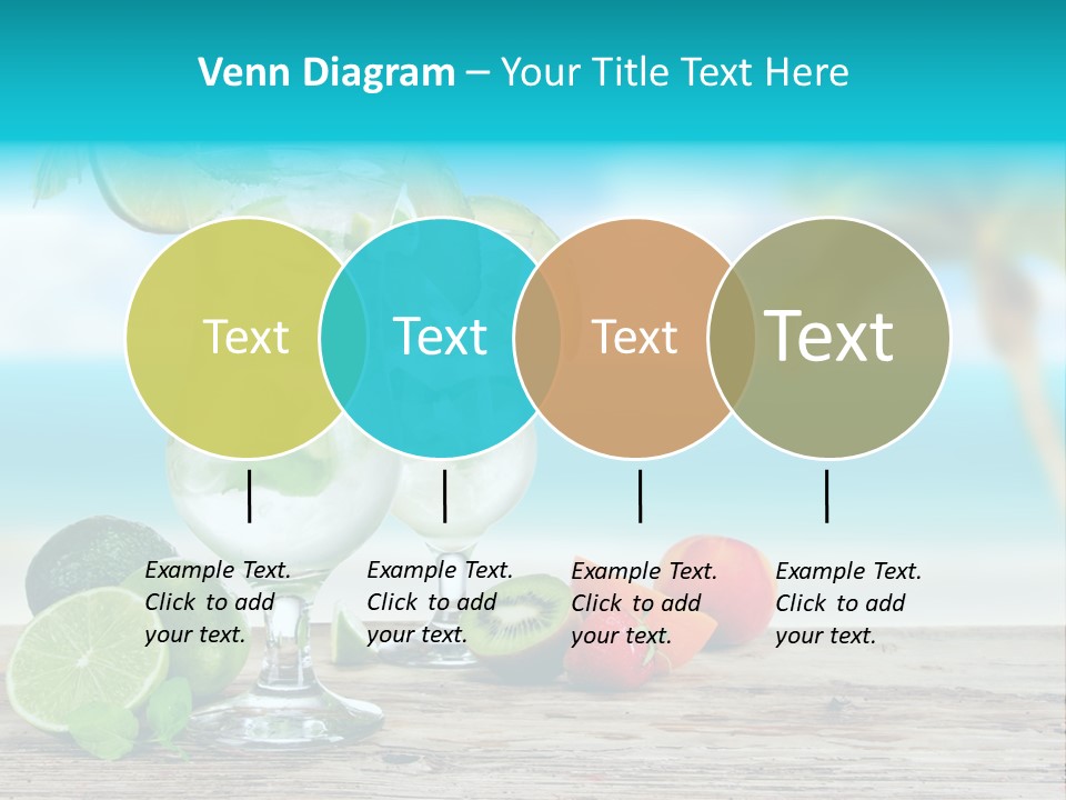 Mohito Sea Bar PowerPoint Template