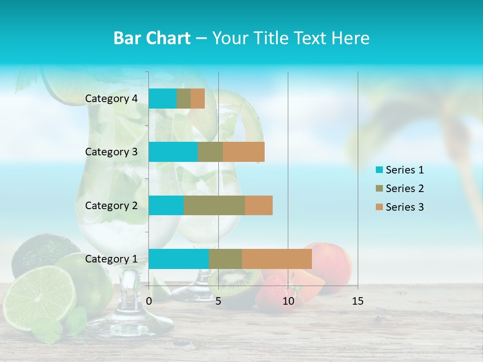 Mohito Sea Bar PowerPoint Template