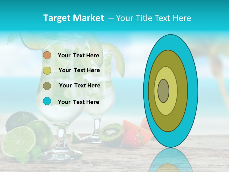 Mohito Sea Bar PowerPoint Template