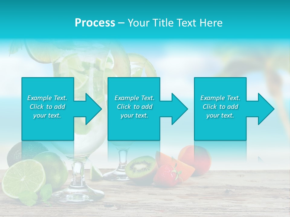 Mohito Sea Bar PowerPoint Template