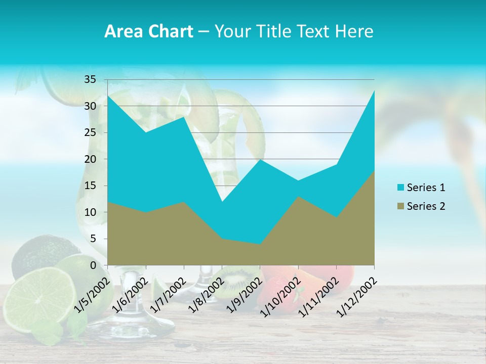 Mohito Sea Bar PowerPoint Template