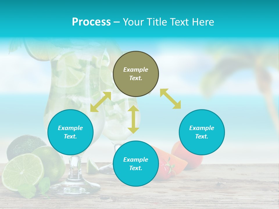Mohito Sea Bar PowerPoint Template