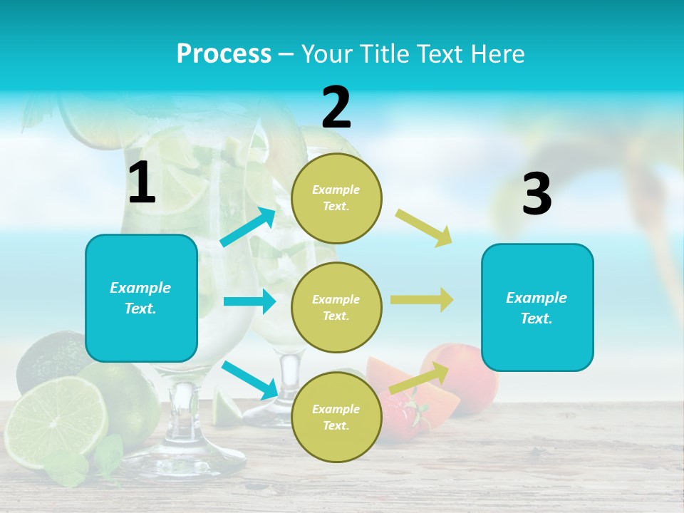 Mohito Sea Bar PowerPoint Template