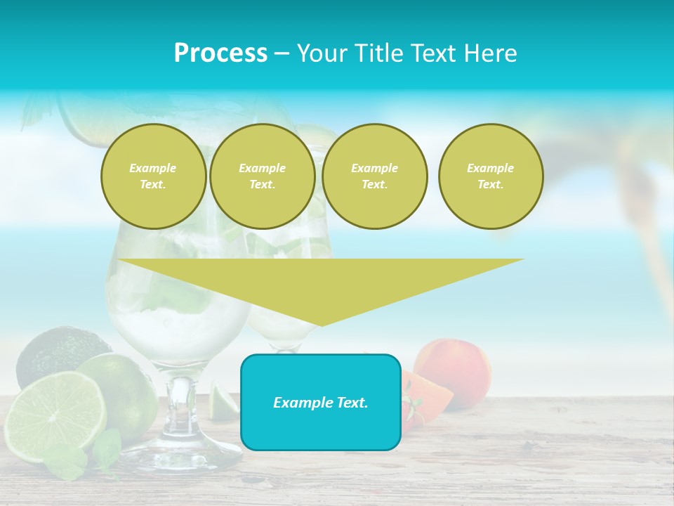 Mohito Sea Bar PowerPoint Template