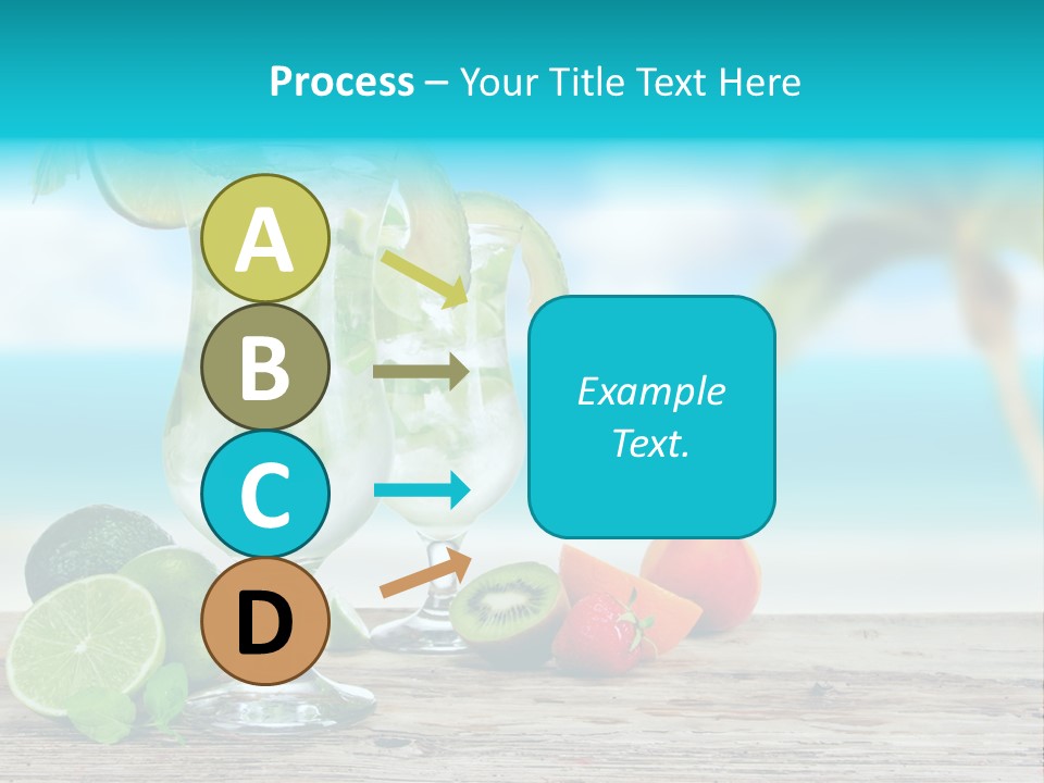 Mohito Sea Bar PowerPoint Template