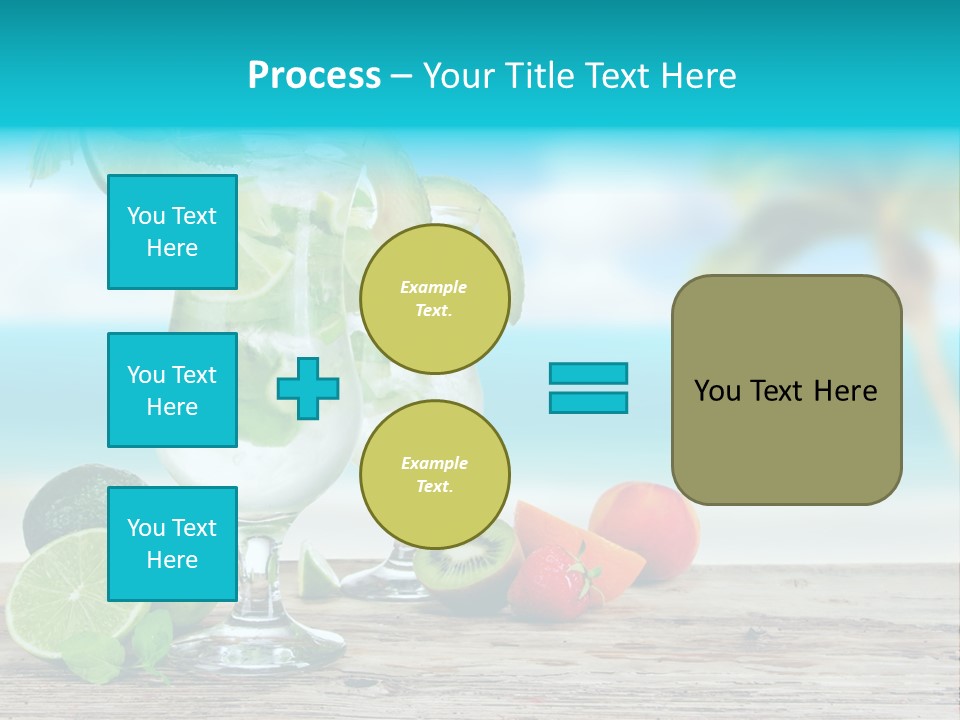 Mohito Sea Bar PowerPoint Template
