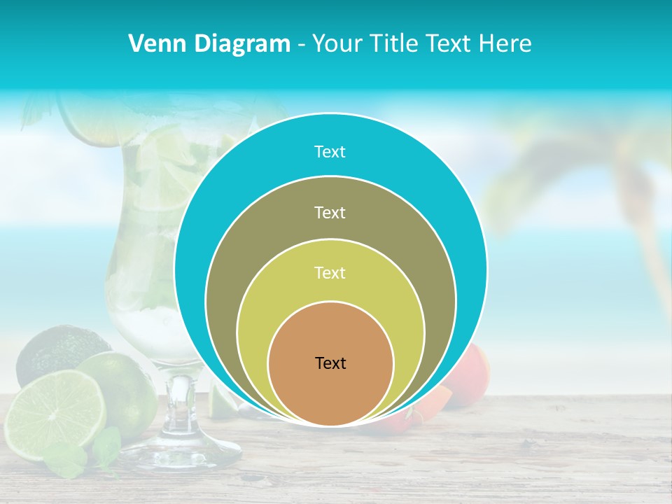 Mohito Sea Bar PowerPoint Template